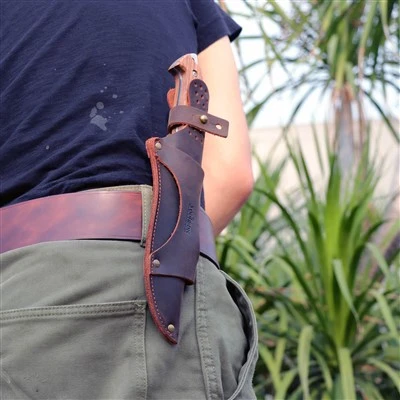 long knife carry case leather sheath (10)